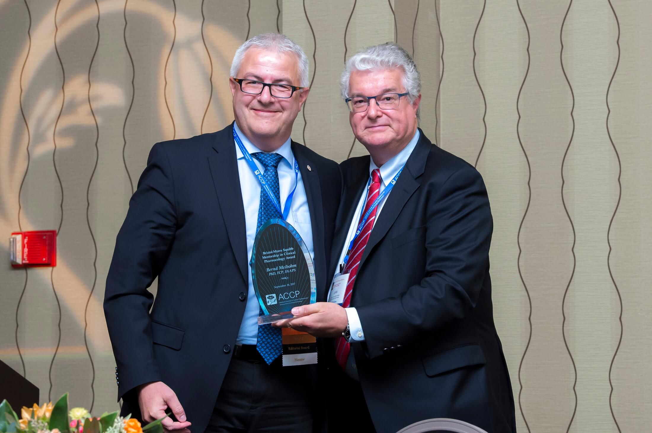 Bernd Meibohm BMS Mentorship Award