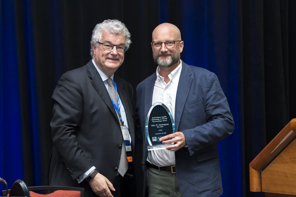 Dr. Marc R. Gastonguay, ACCP Bristol-Myers Squibb Mentorship in Clinical Pharmacology Award