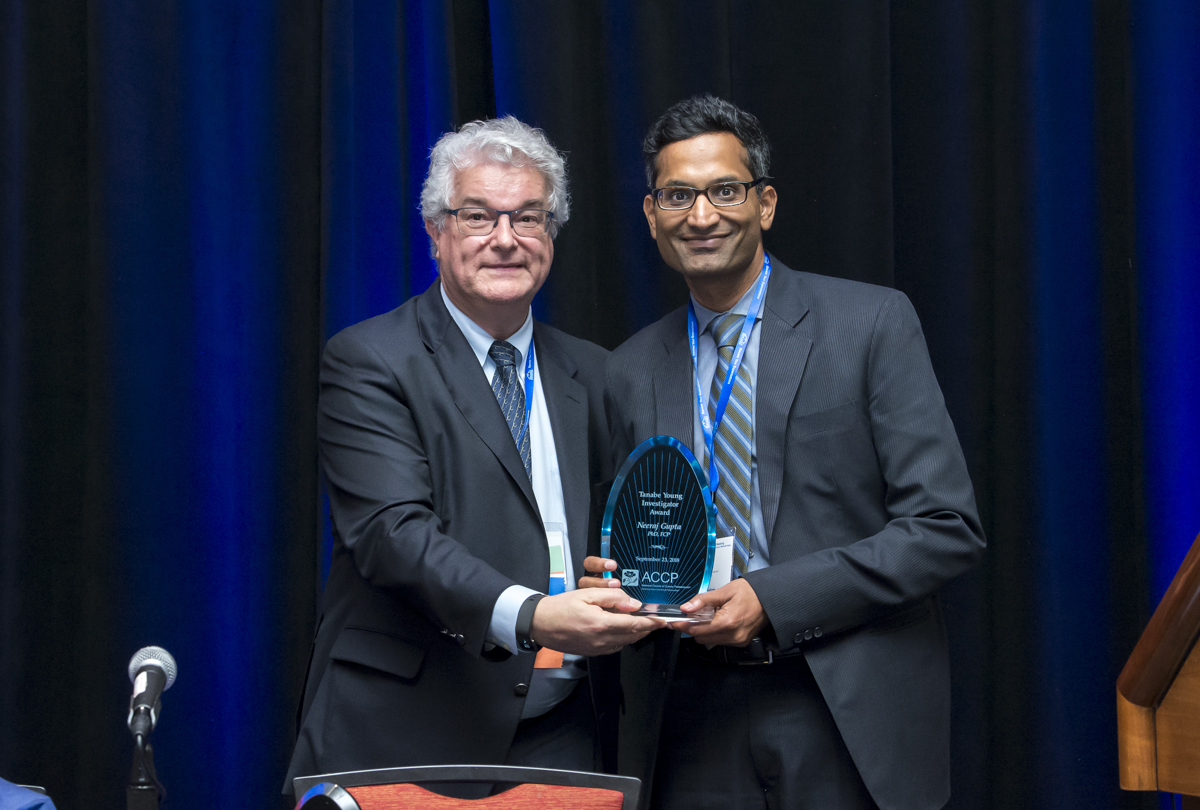 Dr. Neeraj Gupta, ACCP Tanabe Young Investigator Award