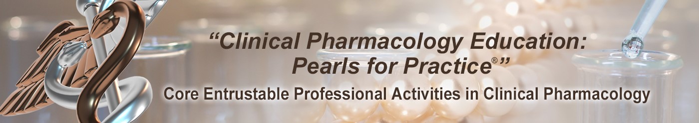 Clinical Pharmacology Education Pearls for Practice icon